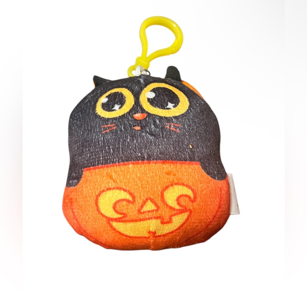 Halloween Cat Kids Bag Charm NWOT